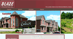 Desktop Screenshot of blazeproperties.ca